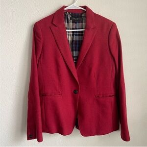 Rag & Bone red wool blazer (part of suit) size 2